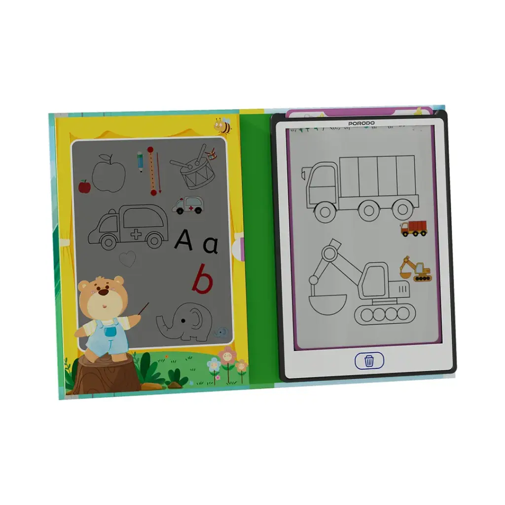 Porodo Kids Writing Tablet(PD-LFST095-PK) Porodo Kids Writing Tablet(PD-LFST095-PK)